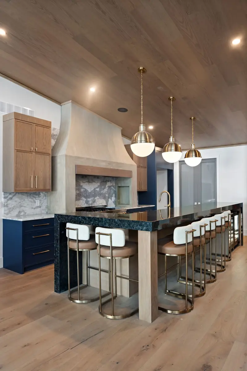 Interior of a finished Fuller home