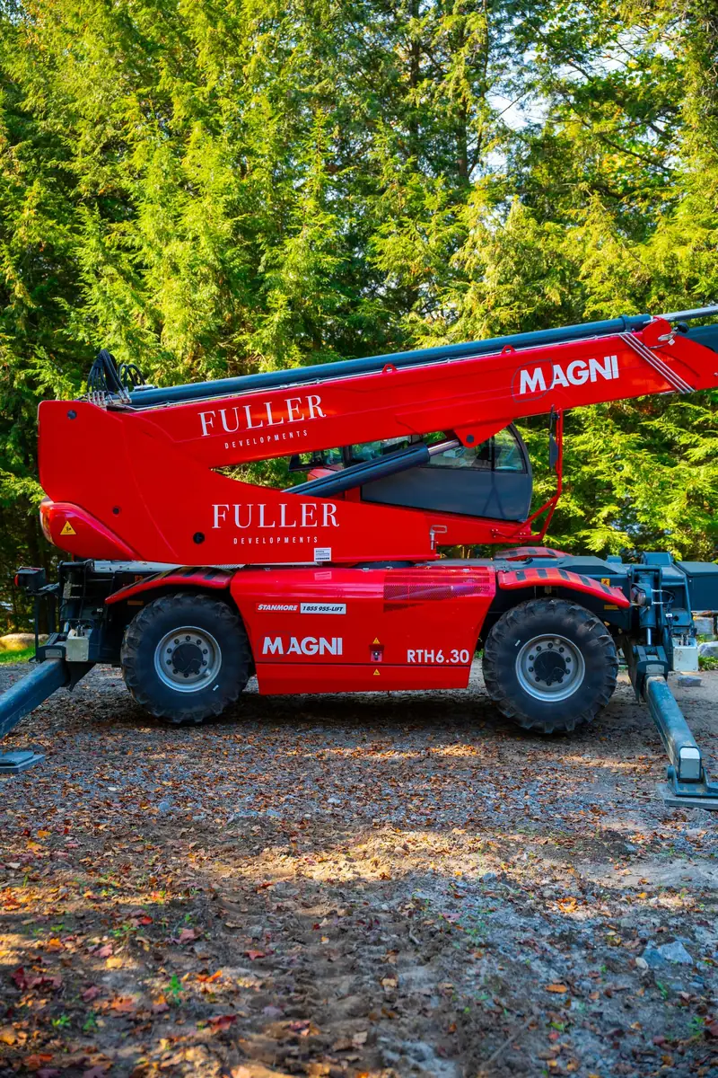 Fuller Developments Magni RTH 6.30 telehandler on site